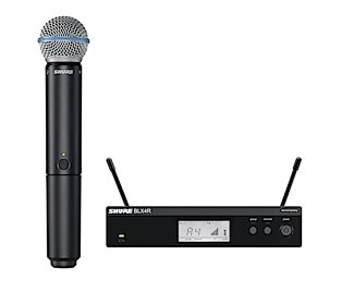 Shure BLX24R/B58 Wireless Handheld Beta58 Microphone System