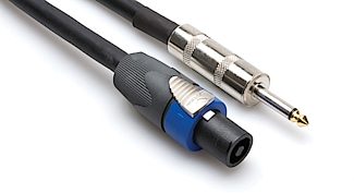 Hosa SKT 12-Gauge Speakon to 1/4" TS Speaker Cable