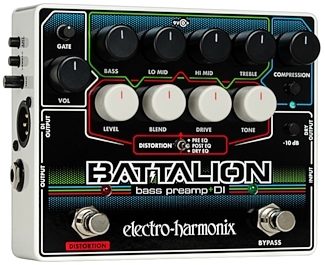 Electro-Harmonix Battalion Bass Preamp and Direct Box