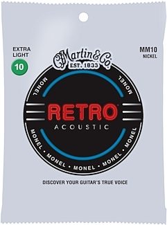 Martin Retro Monel Acoustic Guitar Strings