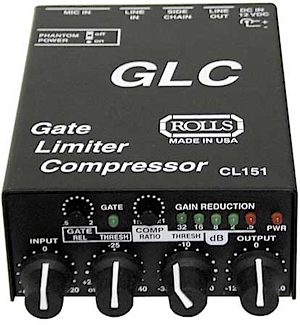Rolls CL151 GLC Gate Limiter Compressor Microphone Preamp