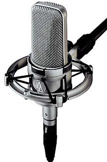 Audio-Technica AT4047SV Cardioid Capacitor Microphone with Shockmount