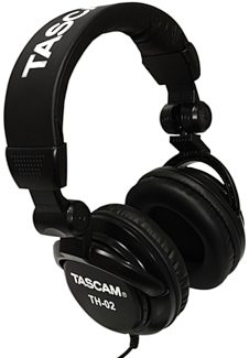 TASCAM TH-02 Closed Back Studio Headphones