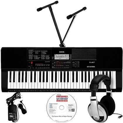 Casio CT-X700 Portable Electronic Keyboard, Education Pack ...