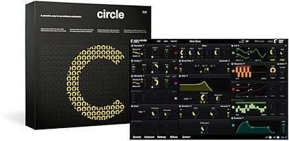 Circle 2 1 2 – uniquely intuitive audio synthesizer tuner interface