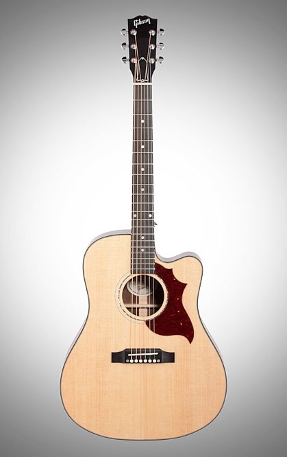 Gibson Hummingbird Walnut Modern Acoustic-Electric Guitar (with Case ...