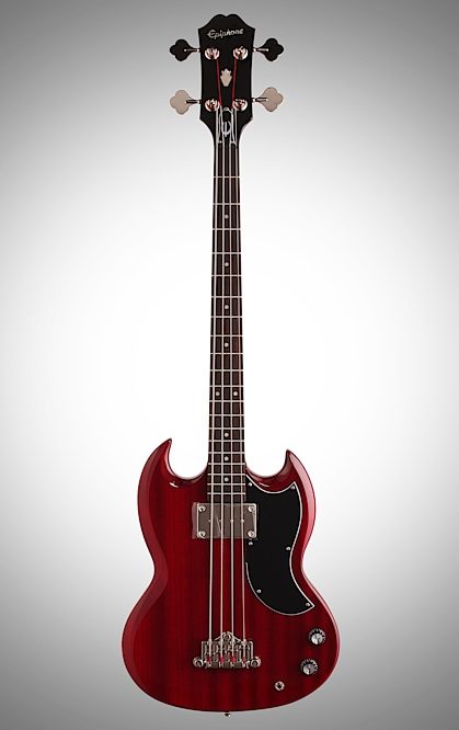 Epiphone EB-0 Electric Bass, Cherry