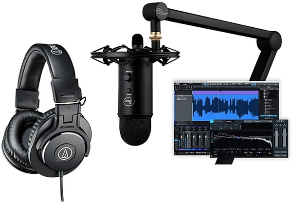 Blue Microphones Yeticaster Studio Usb Microphone Bundle
