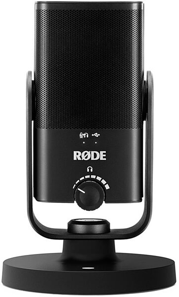 Rode NT-USB Mini Studio-Quality USB Condenser Microphone, New, Action Position Back