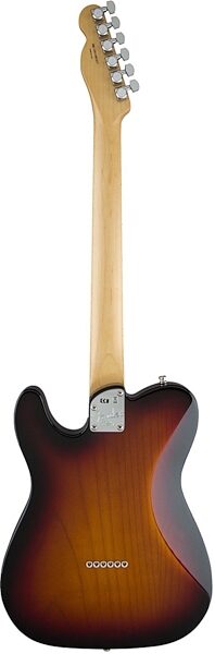 Fender American Elite Telecaster Electric Guitar (Maple, with Case), 3-Color Sunburst Back
