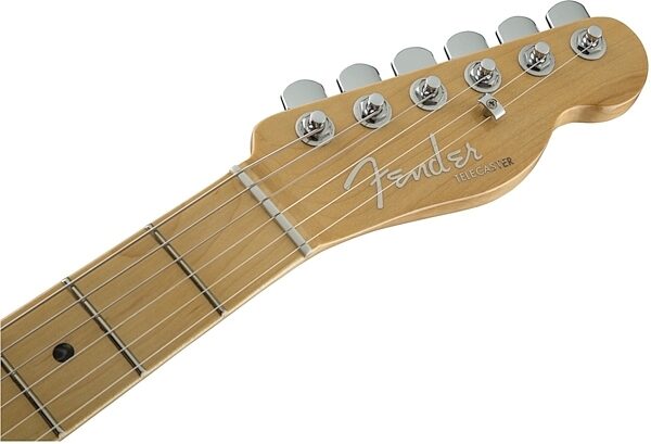 Fender American Elite Telecaster Electric Guitar (Maple, with Case), 3-Color Sunburst Headstock