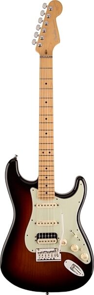 Fender American Deluxe Stratocaster HSS Shawbucker Electric Guitar, with Maple Neck, 3-Color Sunburst