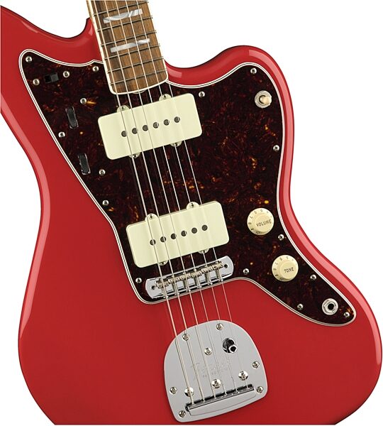 Fender 60th Anniversary Classic Jazzmaster Electric Guitar (with Case), Action Position Back