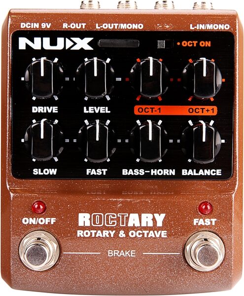 NUX Roctary Octave and Rotary Pedal, Main