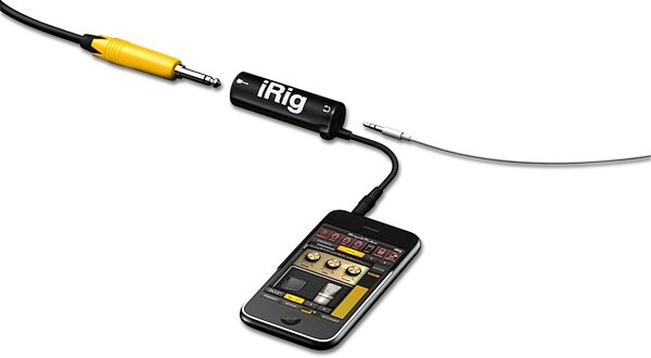 IK Multimedia AmpliTube iRig iPhone Audio Interface, Plugs