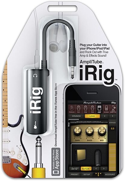 IK Multimedia AmpliTube iRig iPhone Audio Interface, Package