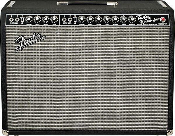 Fender '65 Twin Reverb Vintage Reissue Guitar Combo Amplifier (85 Watts, 2x12"), New, Front View