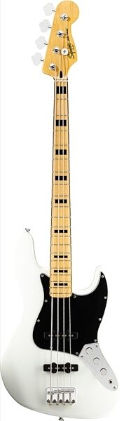 Squier Vintage Modified '70s Jazz Electric Bass, Olympic White