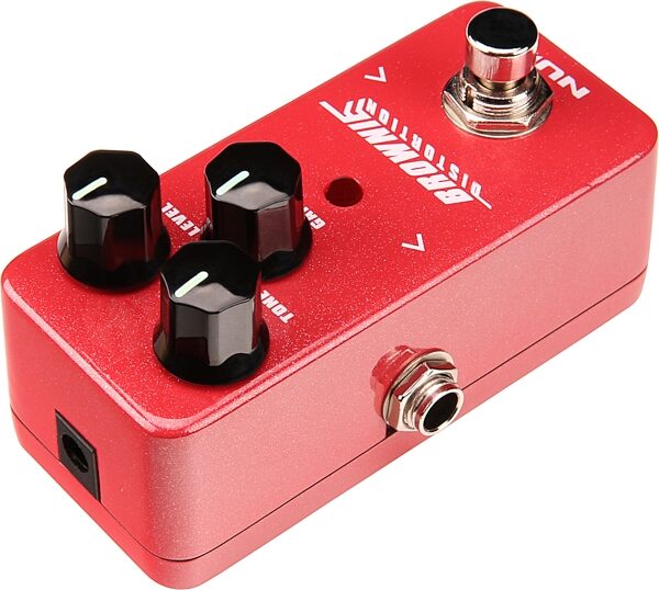 NUX Brownie Distortion Pedal, New, Action Position Back