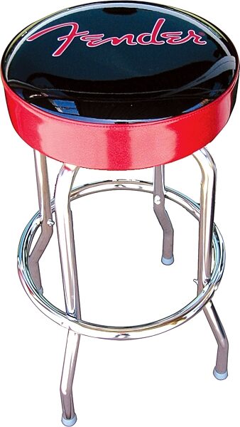 Fender Bar Stool, Black and Red, Main
