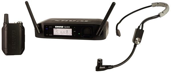 Shure GLXD14/SM35 Wireless Headset Microphone System, Band Z2 (2.4 GHz), Blemished, Main