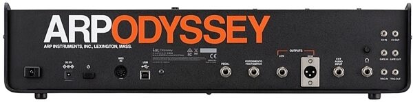 ARP Odyssey Analog Synthesizer Keyboard, Rear