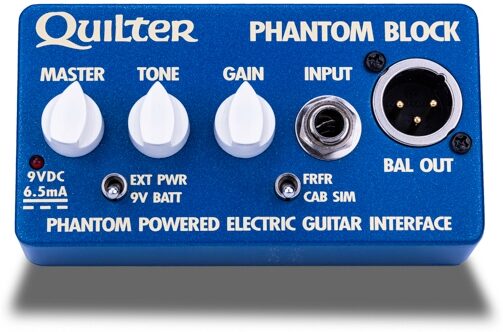 Quilter Phantom Block Electric Guitar Direct Box, New, Main