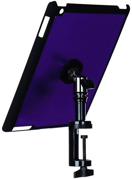 On-Stage TCM9163 Quick Disconnect Table Edge Tablet Mounting System with Snap-On Cover, Black, Main
