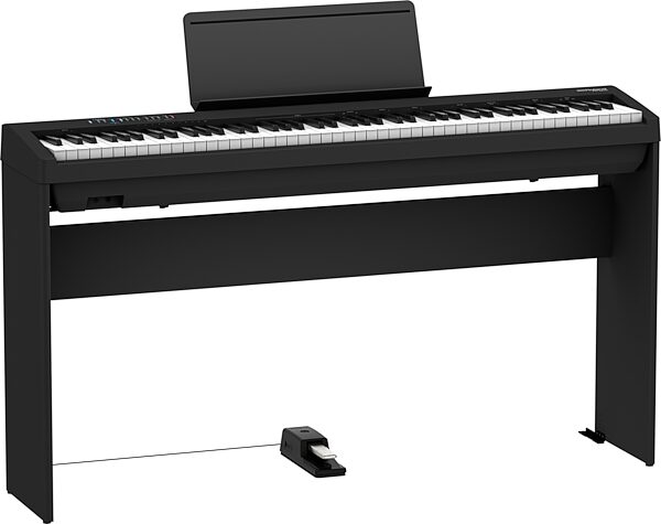 Roland FP-30X Digital Stage Piano, Black, Action Position Front