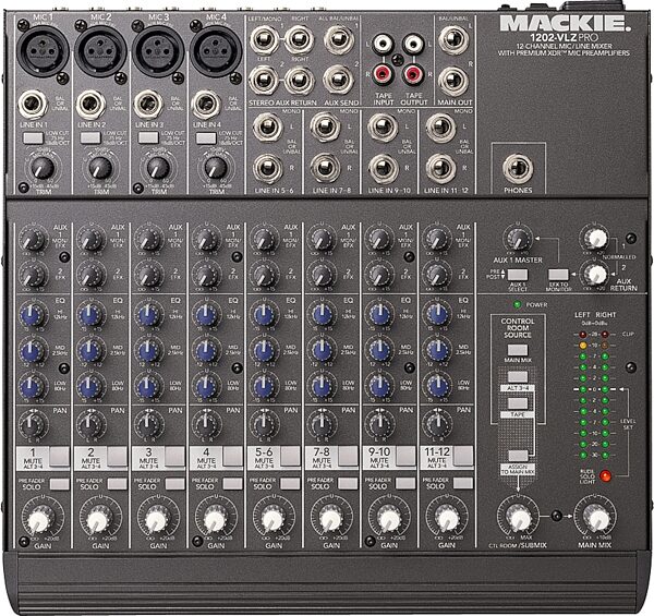 Mackie 1202-VLZ Pro 12-Channel Mixer | zZounds