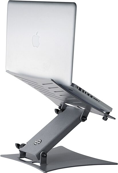 K&M Laptop Stand, Gray, 12195, Detail Side