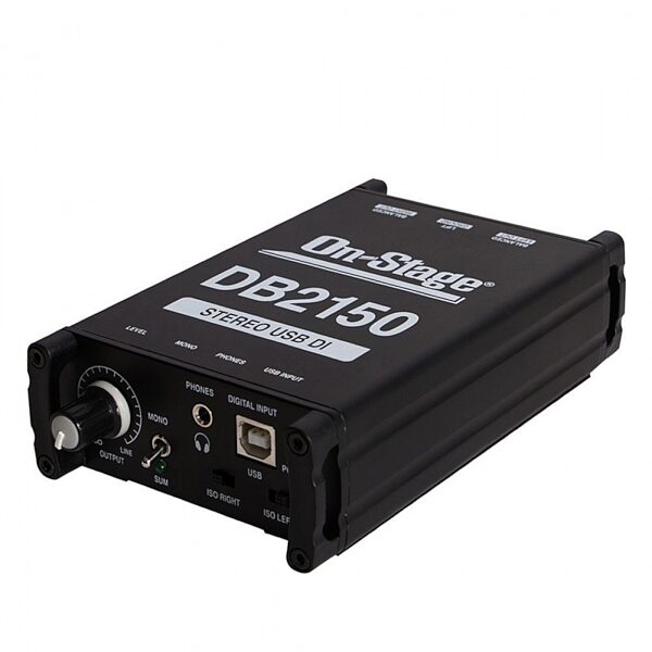 On-Stage DB2150 Stereo USB DI Direct Box, New, Main