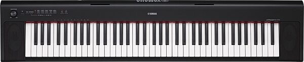 Yamaha NP32 Piaggero Portable Digital Piano, 76-Key, Black, Black