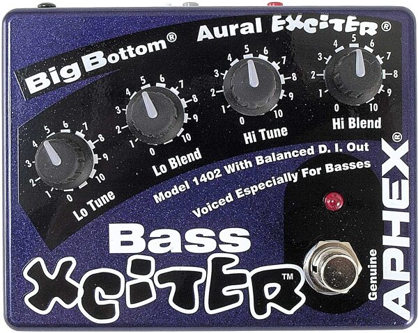 bass exciter pedal