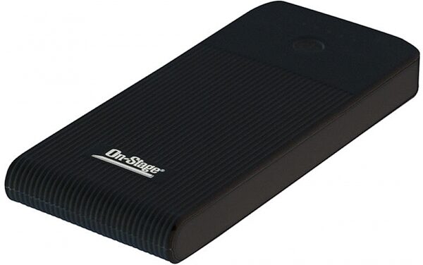 On-Stage PS1000 Rechargeable Pedal Power Bank, New, Angled Front
