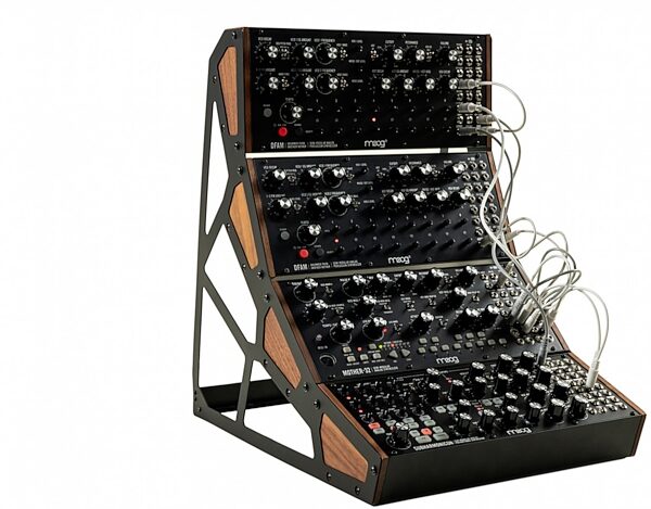 Moog 4-Tier Rack Kit for DFAM/Mother-32/Subharmonicon Synthesizer, New, Action Position Back
