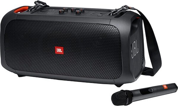 JBL PartyBox On-The-Go Portable Bluetooth Speaker, New, Action Position Back