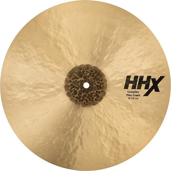 Sabian HHX Complex Thin Crash Cymbal, 16&quot;, Action Position Back