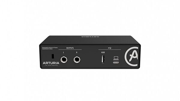 Arturia MiniFuse 1 USB Audio Interface, Black, view