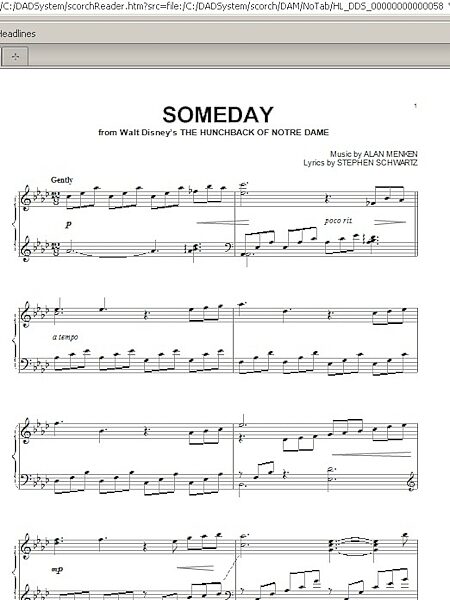 Someday - Piano Solo, New, Main