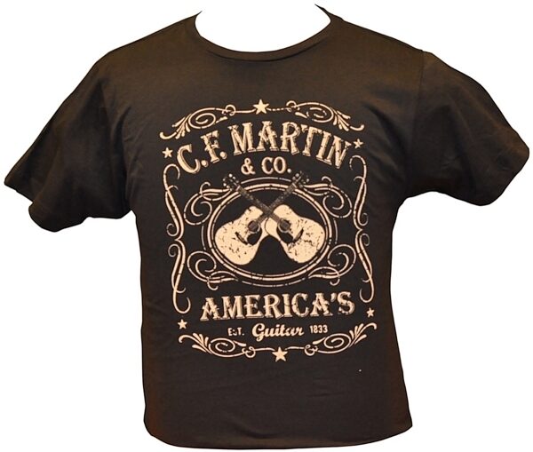 Martin 18C0000 Dual Guitars T-Shirt, Extra Large, Main