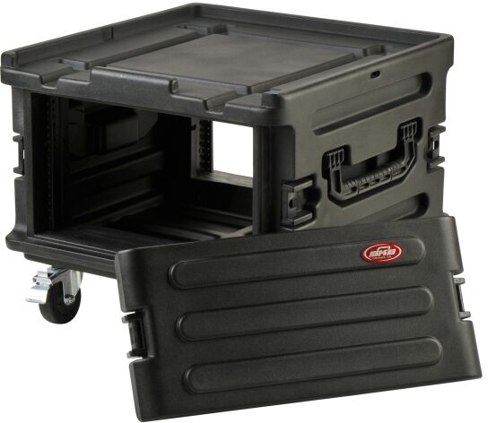 SKB Roto Molded Rack Expansion Case with Wheels, 1SKB-R1906, Open