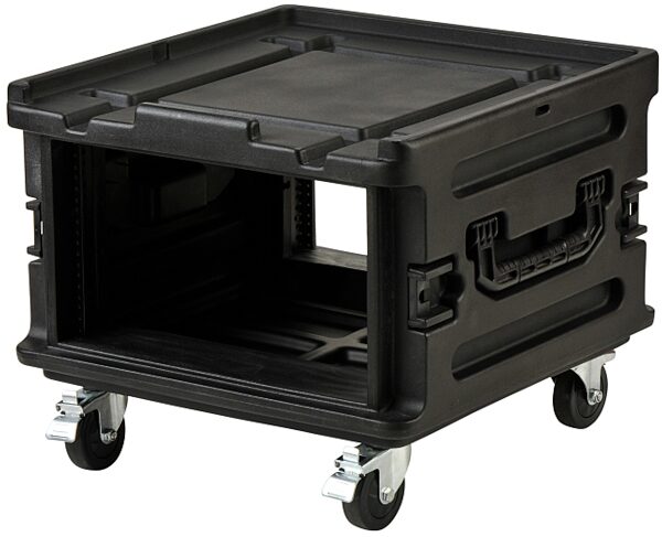 SKB Roto Molded Rack Expansion Case with Wheels, 1SKB-R1906, Open - Angle