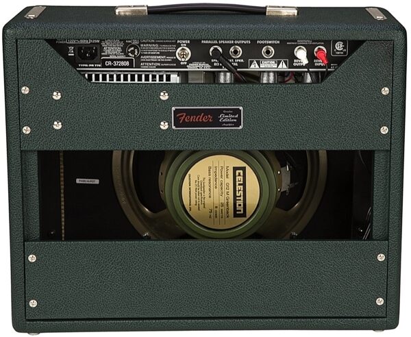 Fender Limited Edition 65 British Green Princeton Reverb Guitar Combo Amplifier (15 Watts, 1x12"), Alt