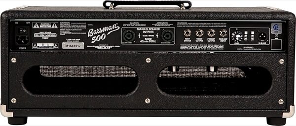 fender bassman 500 bass amp head