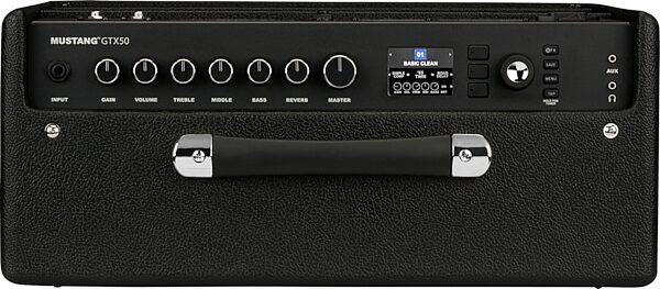 Fender Mustang GTX50 Digital Guitar Combo Amplifier (50 Watts, 1x12"), New, Action Position Back