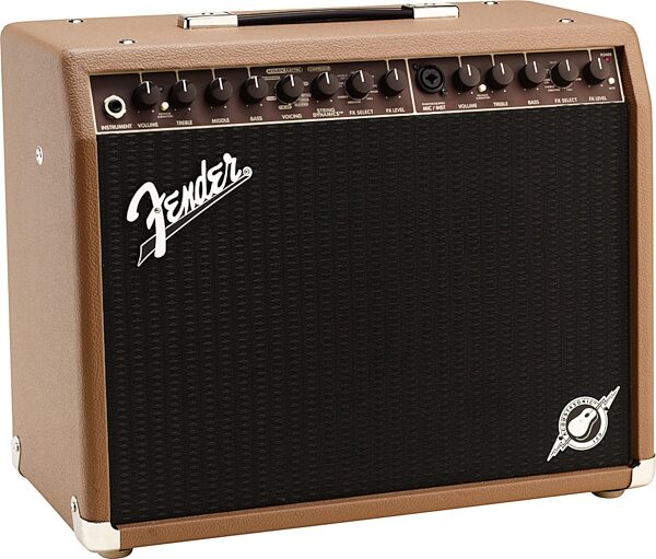 Fender Acoustasonic 100 Acoustic Guitar Amplifier (100 Watts, 1x8"), Left
