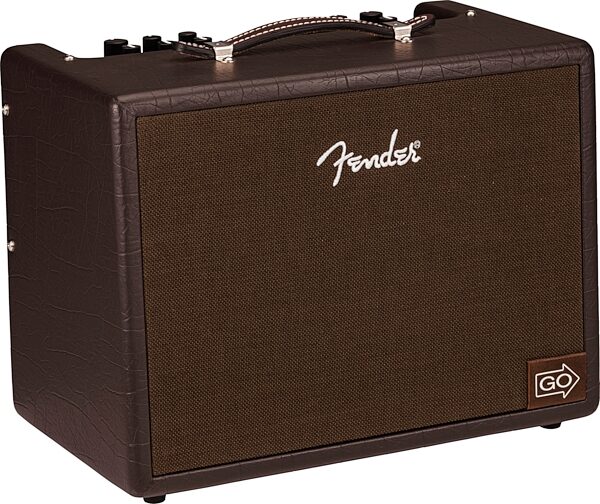Fender Acoustic Junior GO Portable Guitar Amplifier, New, Action Position Back