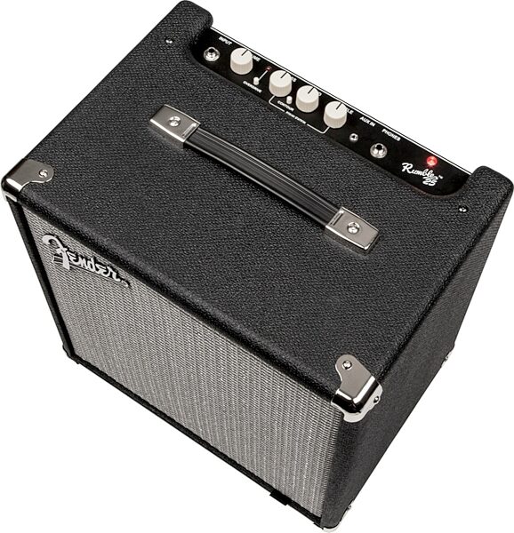 Fender Rumble 25 V3 Bass Combo Amplifier (25 Watts, 1x8"), Top