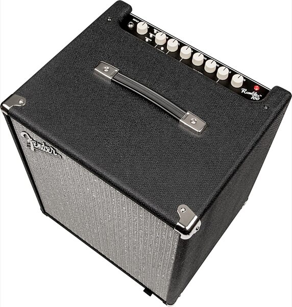 Fender Rumble 100 V3 Bass Combo Amplifier (100 Watts, 1x12"), New, Angle